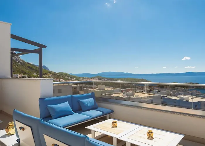 La Adriatique Penthouse 马卡尔斯卡